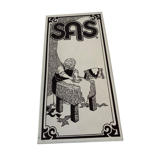 SAS Siesta Black Leather Lace-Up Loafers Size 8S USA EUC USA M10098 - Picture 4 of 12